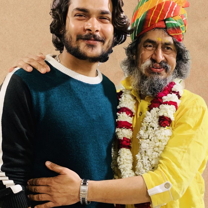 acharya mahi with dhakaram sapkota